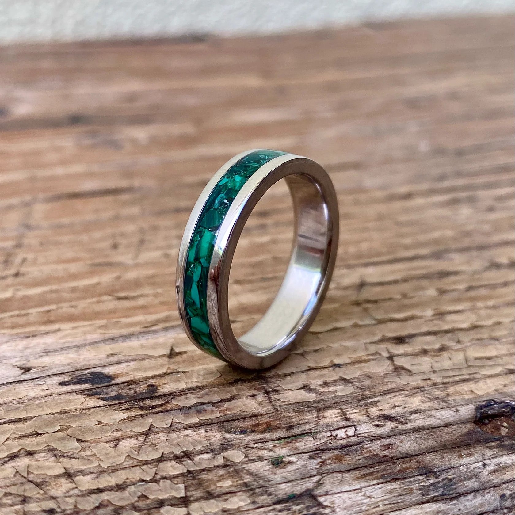 Anello di Malachite