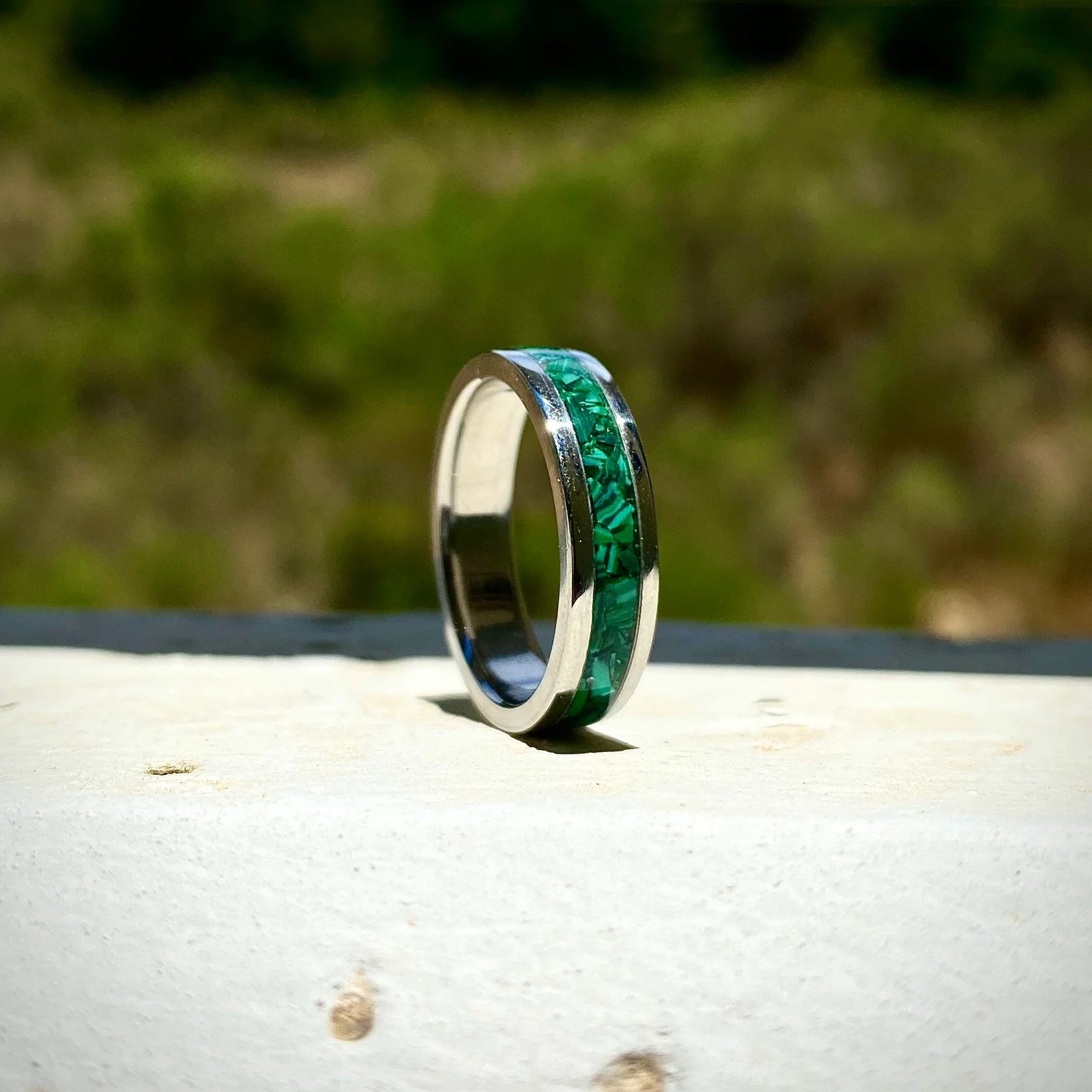 Anello di Malachite