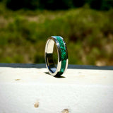 Anello di malachite